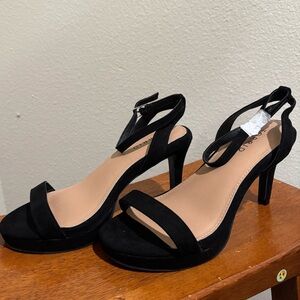 Torrid Black Strappy Heels